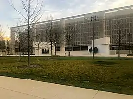 Eisenhower Memorial View from Independence Avenue