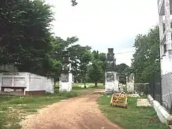 Entrance Hacienda Eknakán, Yucatán.