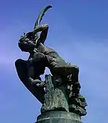 El ángel caído (1877), by Ricardo Bellver, Gardens of Buen Retiro, Madrid.