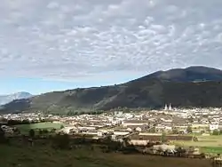 Panoramic view of El Ángel