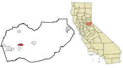 Location of Placerville in California