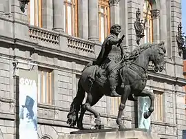 Image 29Equestrian statue of Charles IV in Mexico City (from History of Mexico)