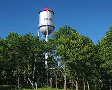 Elevated Metal Water Tank, Cuyuna