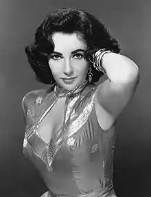 Image 9Liz Taylor in the 1950s, a fashion icon of the era (from 1950s)