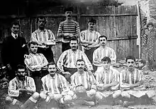 team photograph from 1905