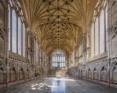 Lierne vault in the Lady Chapel of Ely Cathedral (begun 1321)