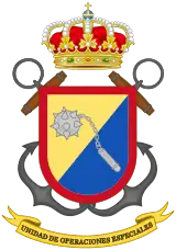 Coat of Arms of the former Special Operations Unit (UOE)