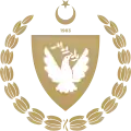 Coat of arms of the president of Northern Cyprus[2]