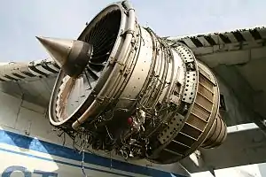 Progress D-18T engine manufactured by Motor Sich