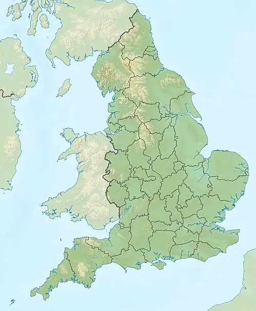 Pendle Hill is located in England