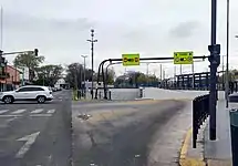 Underpass on Baigorria street