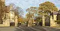 Entrance to West Derby Cemetery