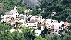 A general view of the village