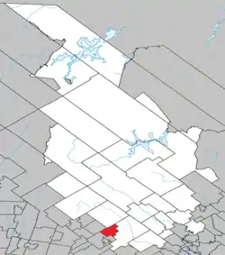 Location within Matawinie RCM