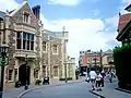 Replica of streets in a traditional English village