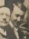 Eric Chappelow (right), photographed by Philip Morrell in 1916, with Henry William Massingham.