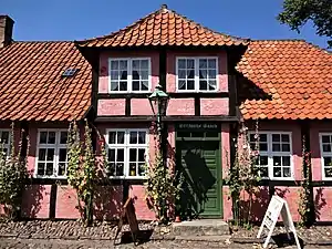 Erichsens Gård - house known for its association with painter Kristian Zahrtmann and poet  Holger Drachmann,