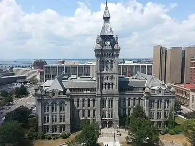 County and City Hall (1872) by Andrew Jackson Warner