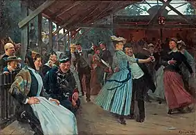 The dance pavilion (1891)