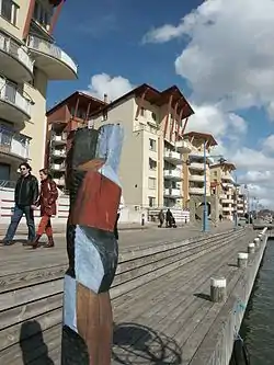 Post-industrial apartment buildings in Eriksberg