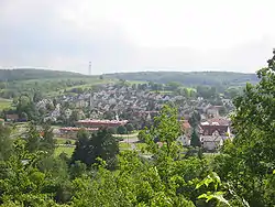 View of the town