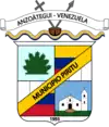 Official seal of Píritu Municipality