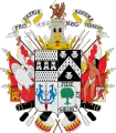 Arms of Ambrose O'Higgins, 1st Marquis of Osorno (Cronista Rey de Armas de Castilla y León. 1796