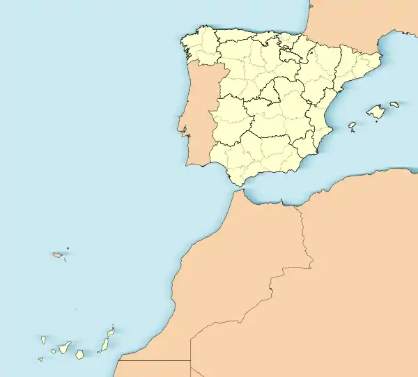 Tegueste is located in Spain, Canary Islands