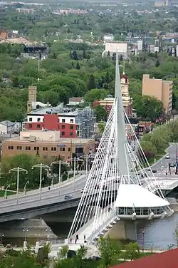 Esplanade Riel in Winnipeg, Manitoba