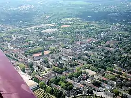 Aerial view of Altendorf, Essen, in 2009