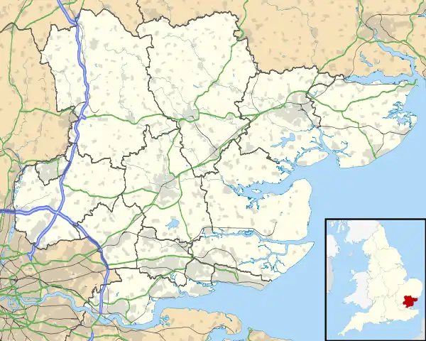 Westcliff-on-Sea is located in Essex