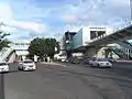 External view of the Mercado del Mar station