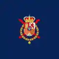 Royal standard of the Prince of Spain (1969–1975)