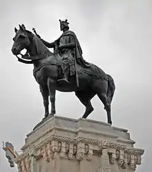 King Fernando III at Plaza Nueva