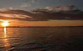 Sunset in Iberá Provincial Reserve