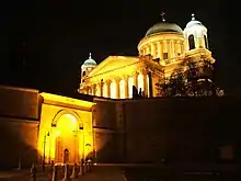 The cathedral and the northern entrance