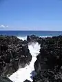 The Gouffre - a lava formation at the coast