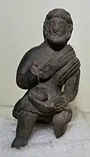 "Ethnic head", Mathura, c. 2nd century BCE.