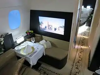 Etihad Airways A380's The Residence suite