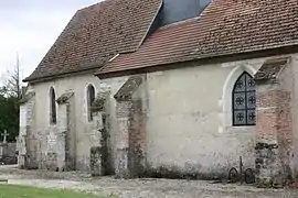 The church in Étrelles-sur-Aube