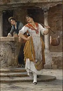 The Water Carrier, by Eugene de Blaas (1887)