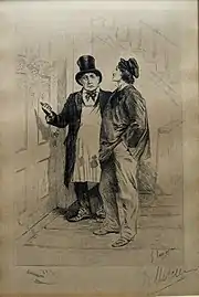 "This, I suppose, is the work of M. Cabrion.", The Mysteries of Paris by Eugène Sue, c. 1900