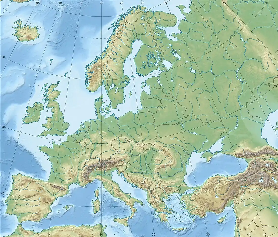 Rome is located in Europe