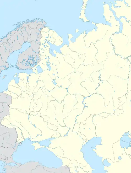 Murmansk is located in the European Soviet Union