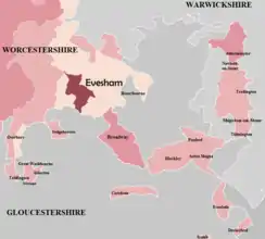 Fig 2C: South and South East Worcestershire