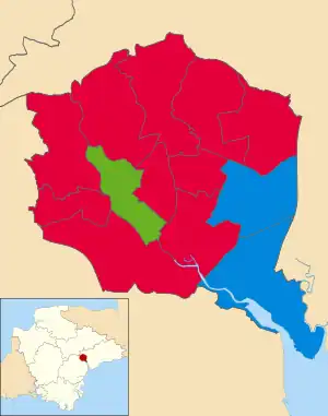 2021 results map