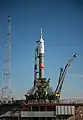 Soyuz TMA-16M rocket shortly after rollout.