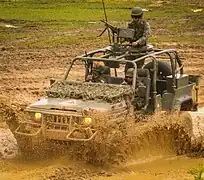 Vehicle light Agrale Marruá AM2 reconnaissance mission