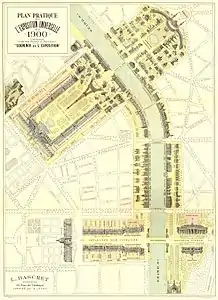 Map of the exposition