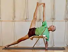 Vasisthasana using props